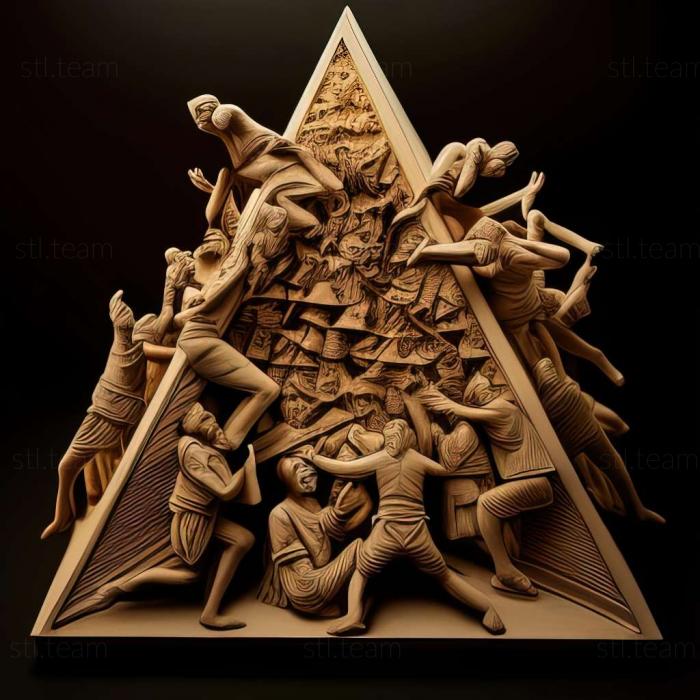 Бойова піраміда пірамідної люті Шіндзі проти Джіндая